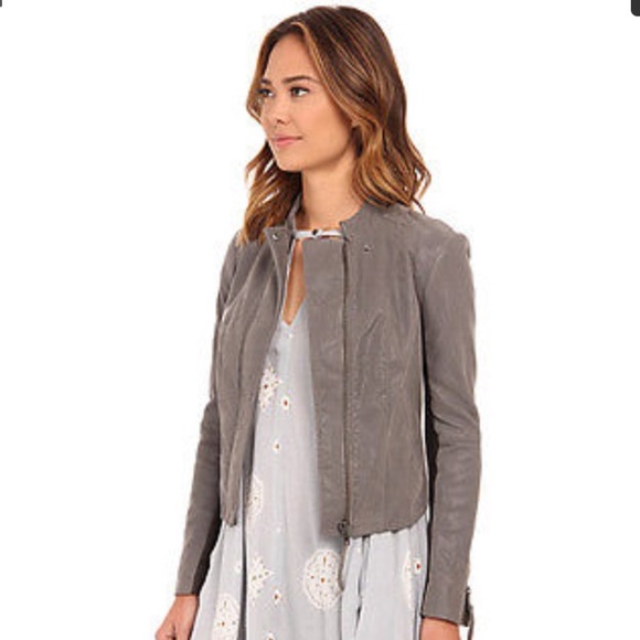 Free People Jackets & Blazers - 🌈FREE PEOPLE🌈 Suede Grey Jacket
